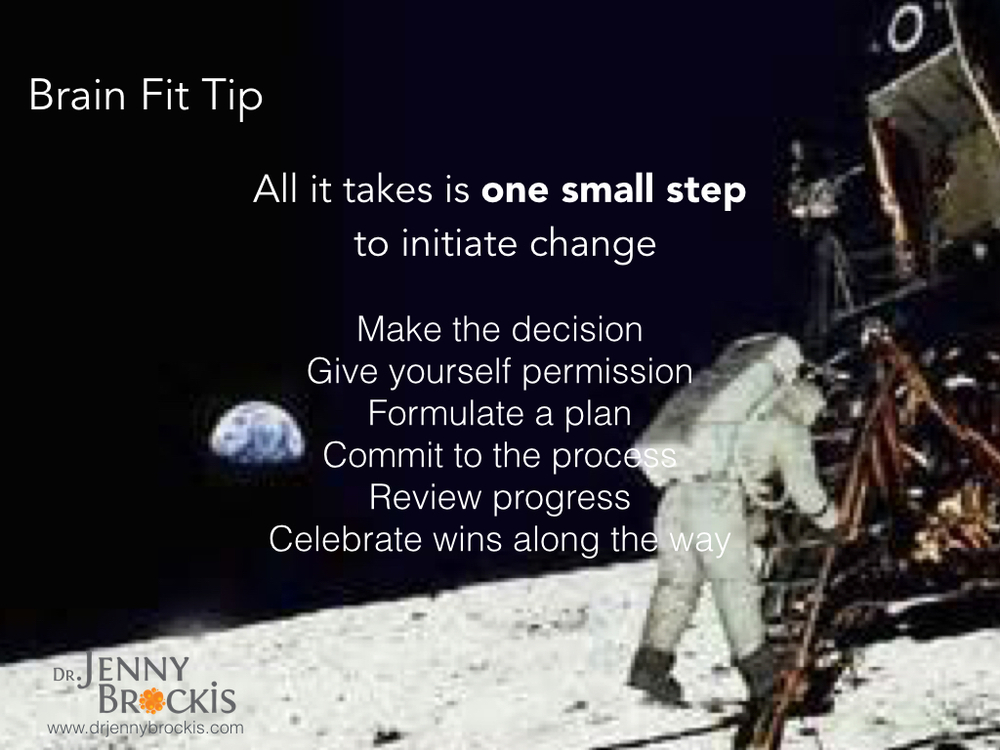 Change ability starts with just one small step #futurebrain