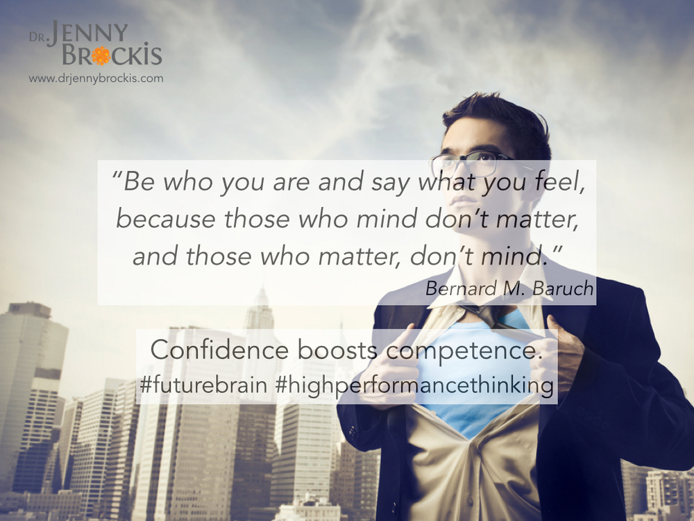 Step up with confidence to reveal the real you