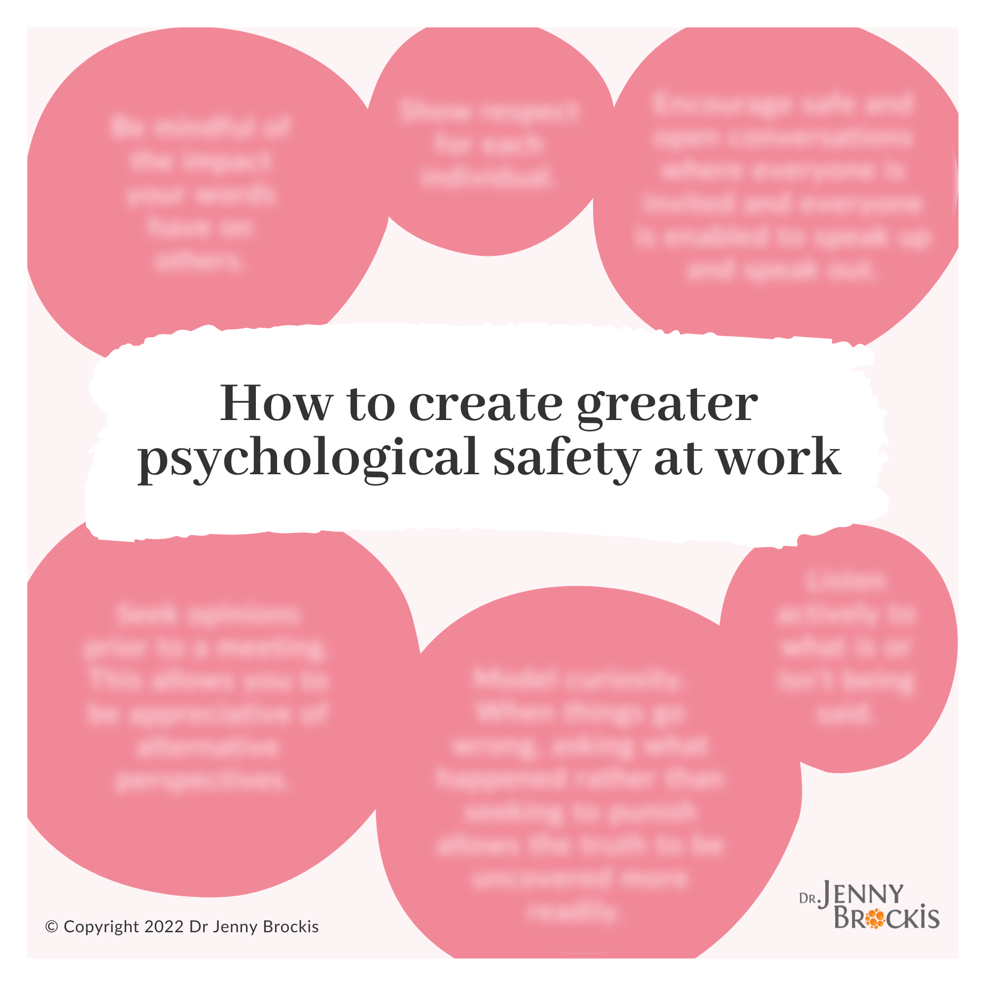 Psychological Safety Infographic